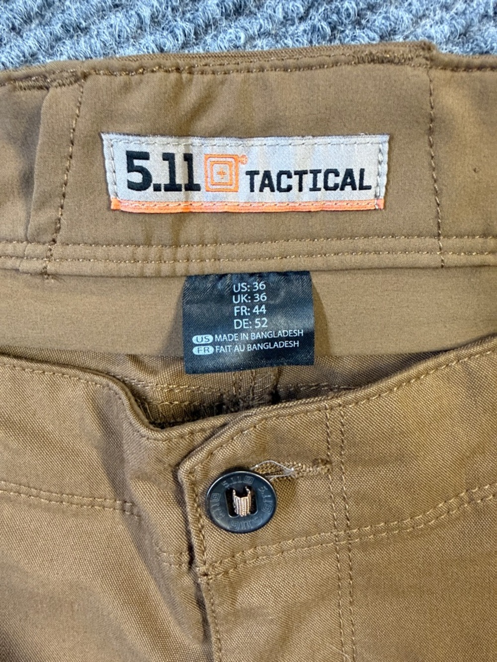 5.11 Apex Men's Tactical Battle Brown 10 Pockets Cargo Shorts 36 Waist - Picture 2 of 14